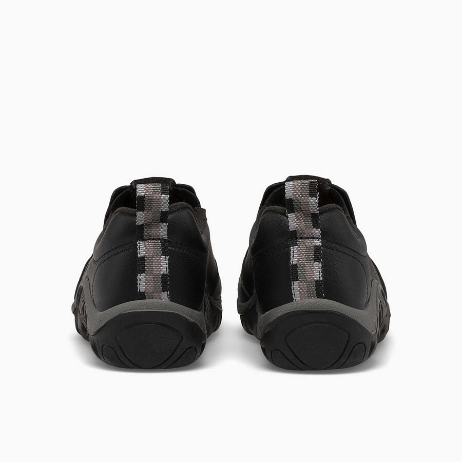 otroški čevlji jungle moc leather - črni