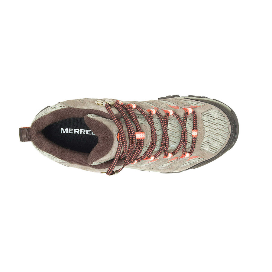 Ženski pohodniški čevlji moab 3 mid gore-tex z elastično vrvico