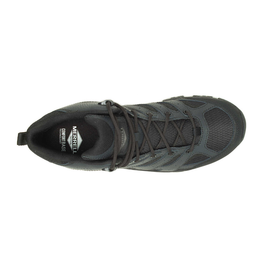 moški - moab 3 mid tactical vodoodporni - škornji črne barve