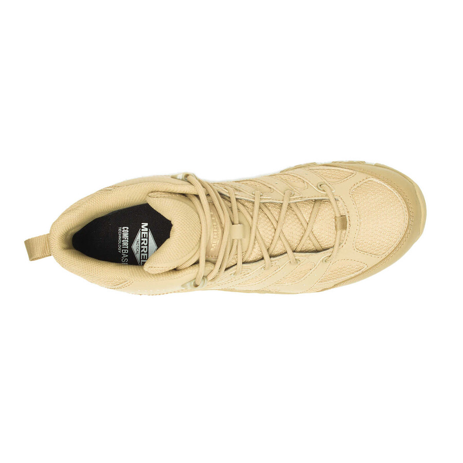 moški - moab 3 mid tactical waterproof - škornji temno kojot