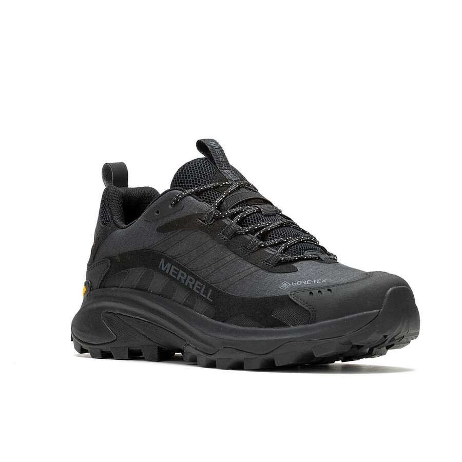 moški - moab speed 2 gore-tex široki čevlji - črna