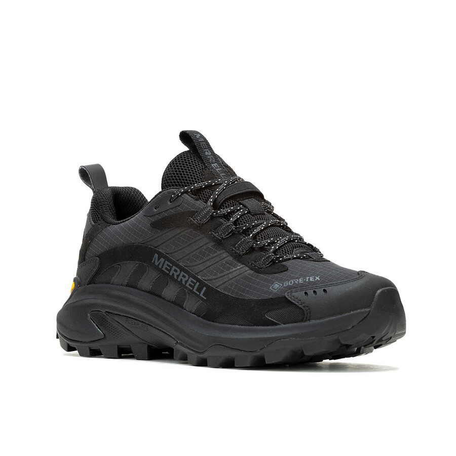 Ženske - moab speed 2 gore-tex široke - čevlji trojno črne barve