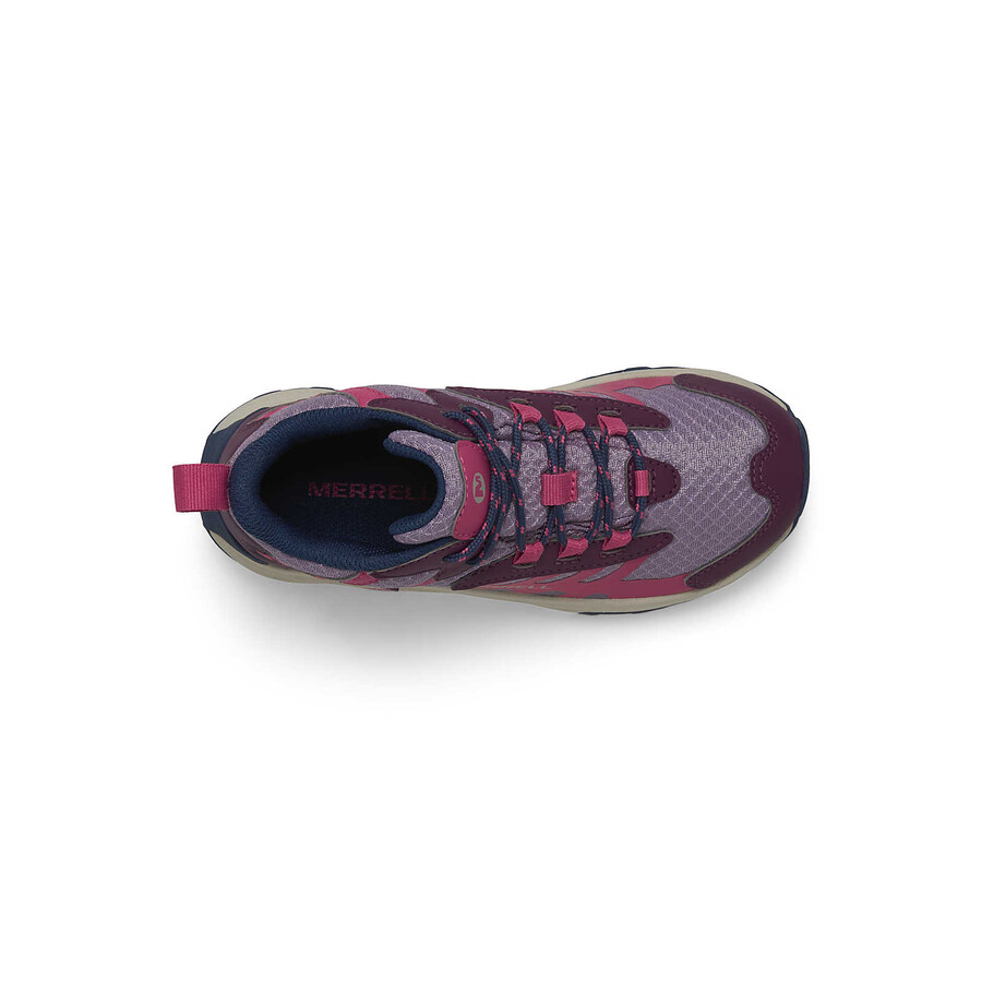 otroški čevlji moab speed 2 mid waterproof - athletics bk berry