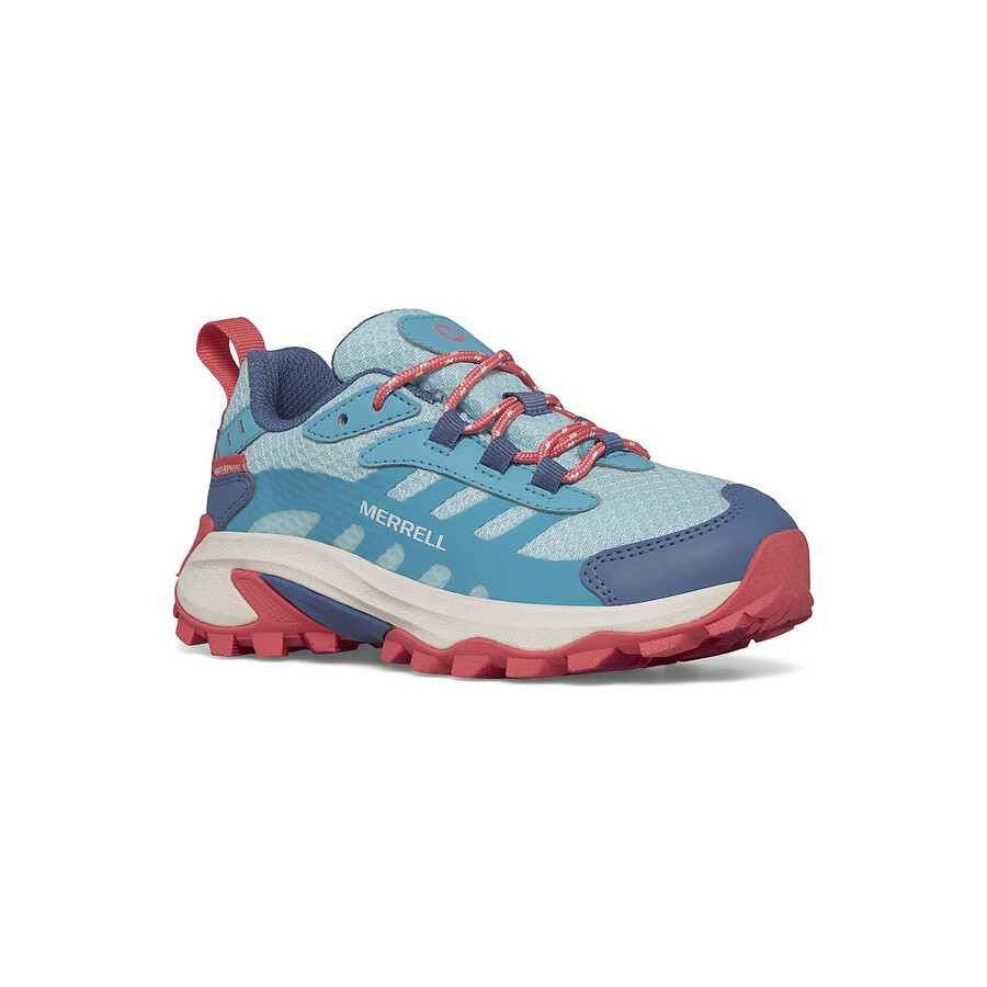 big kid - moab speed 2 low waterproof - čevlji lk turquoisecoral
