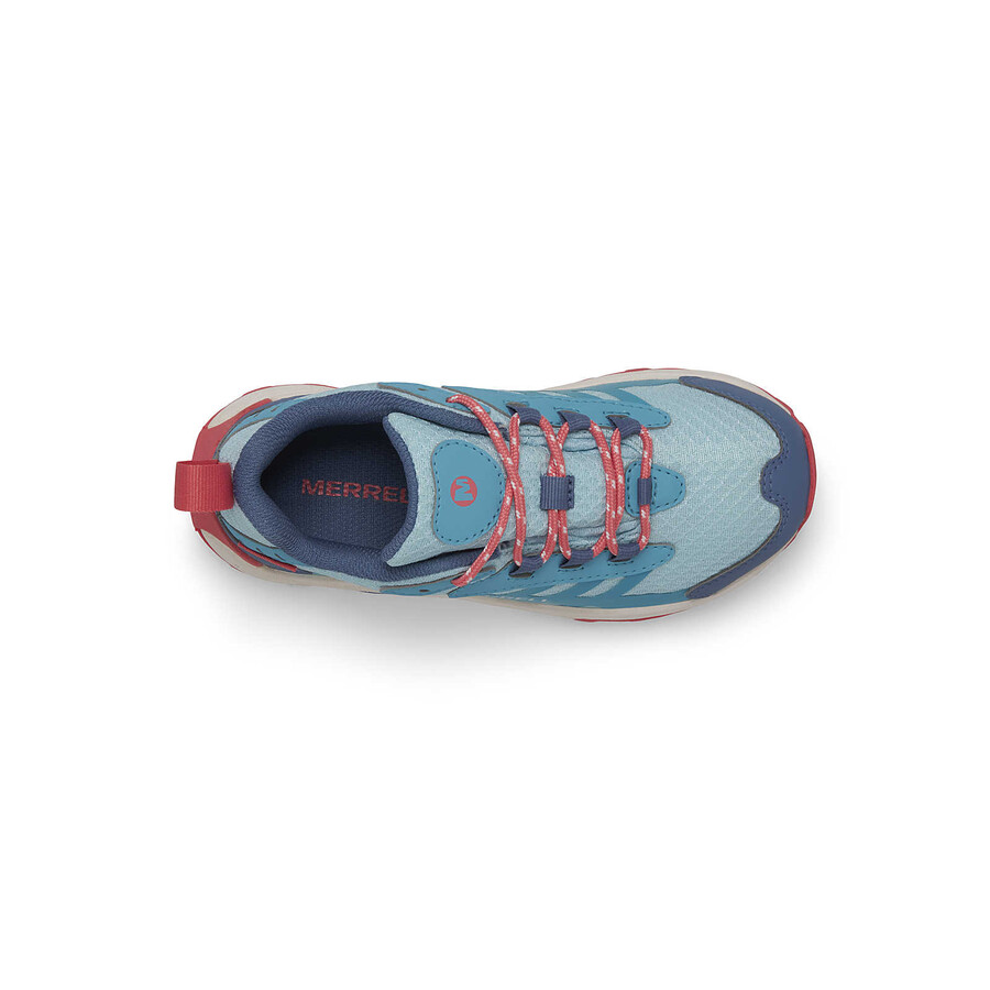 big kid - moab speed 2 low waterproof - čevlji lk turquoisecoral