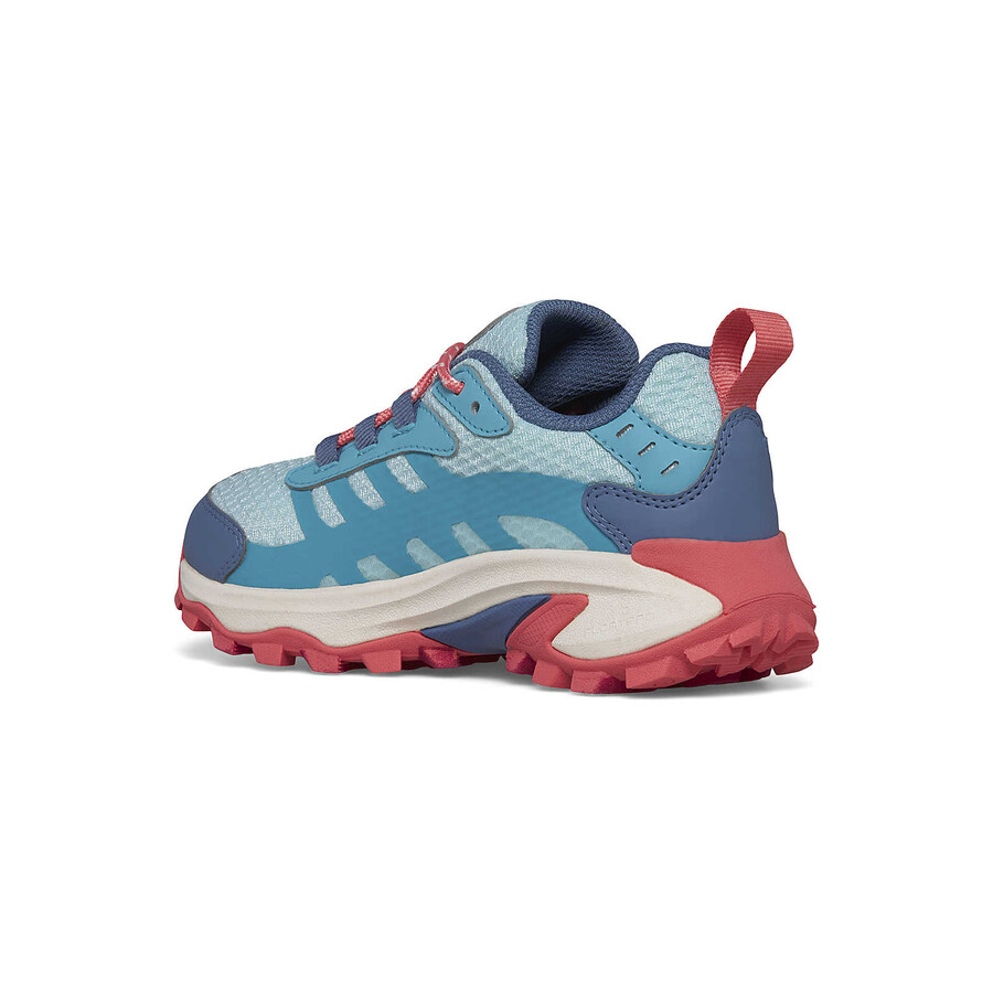 big kid - moab speed 2 low waterproof - čevlji lk turquoisecoral