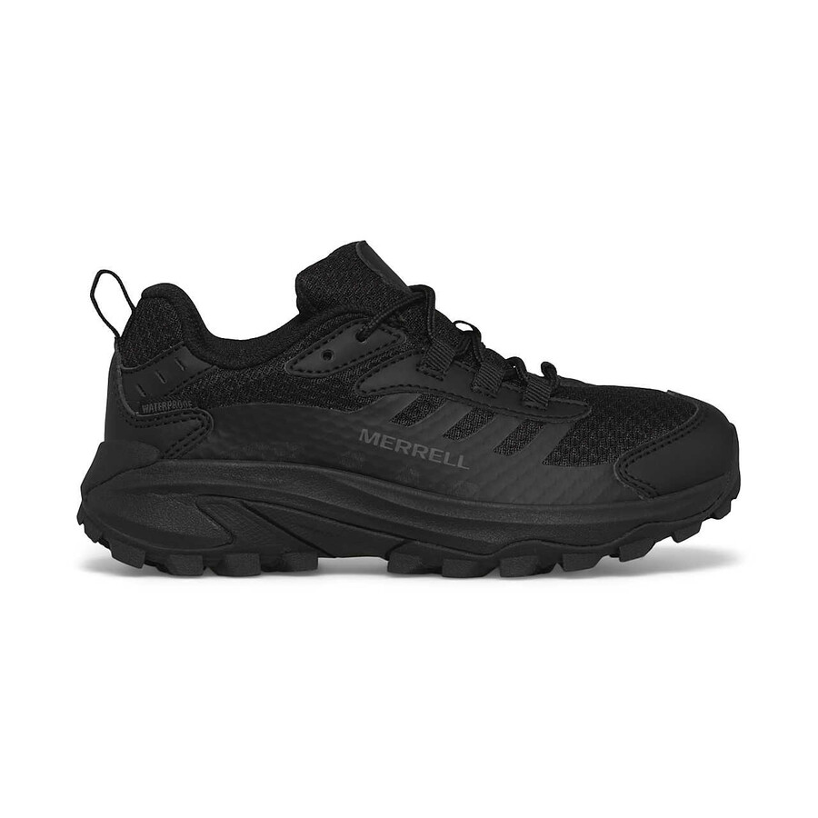 big kid - moab speed 2 low waterproof - čevlji lk triple black