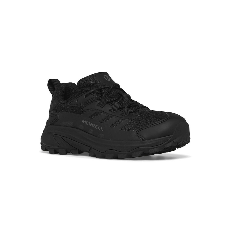 big kid - moab speed 2 low waterproof - čevlji lk triple black