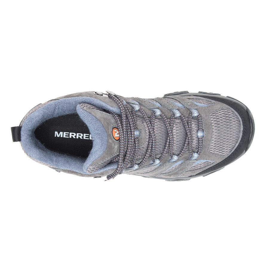 Ženski vodoodporni pohodniški čevlji moab 3 mid granite