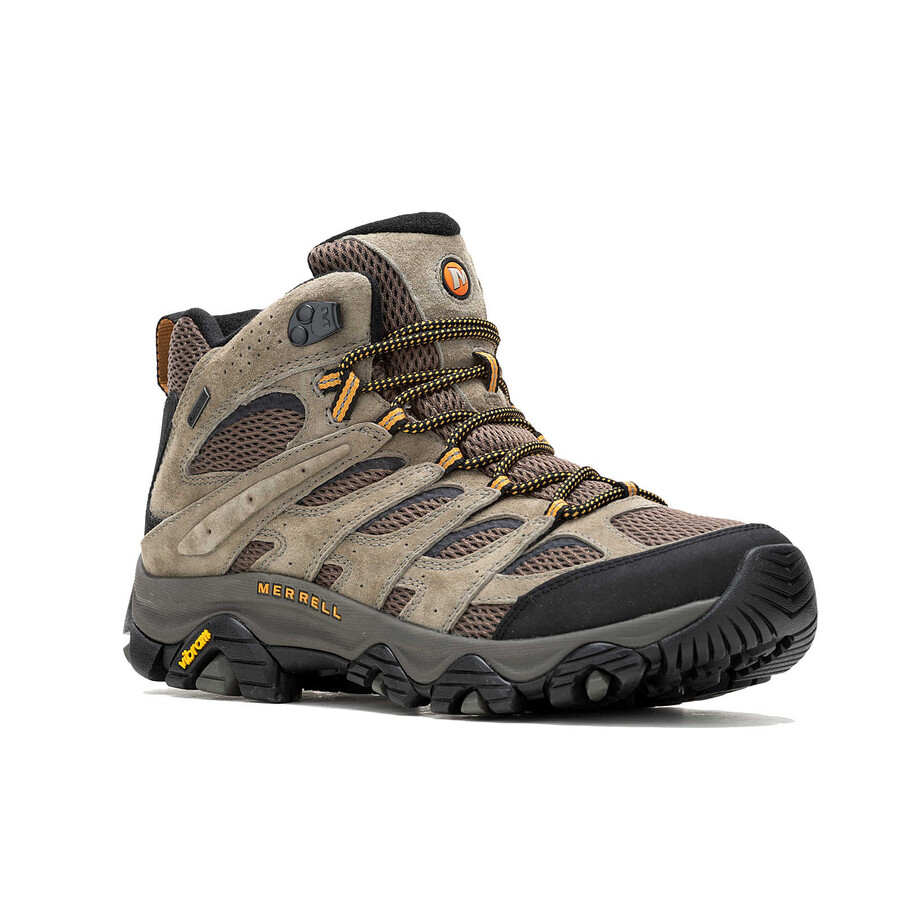 moški - moab 3 mid gore-tex široki škornji - oreh