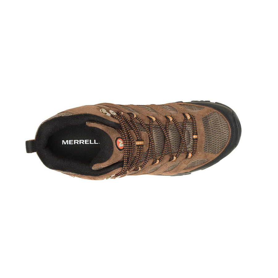 moški - moab 3 mid waterproof wide width - Škornji earth