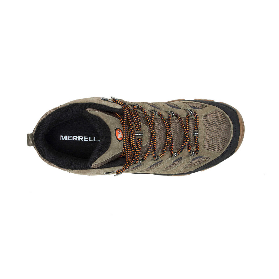 moški - moab 3 mid waterproof wide width - Škornji olivnogumi