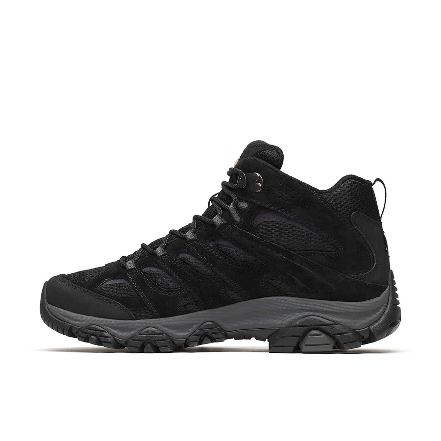 moški - moab 3 mid waterproof wide width - Škornji black night