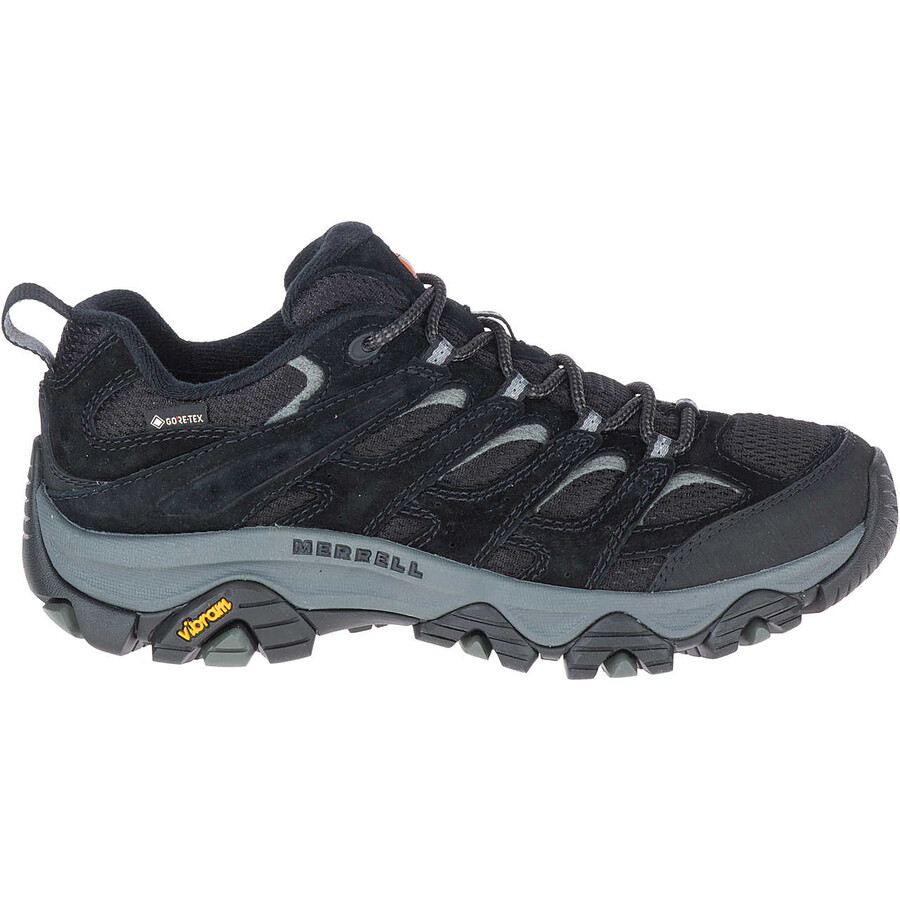 Ženski pohodniški čevlji moab 3 gore-tex črne barve