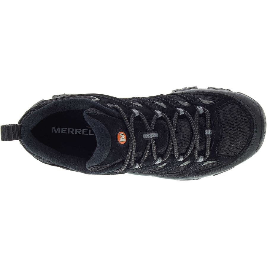 Ženski pohodniški čevlji moab 3 gore-tex črne barve