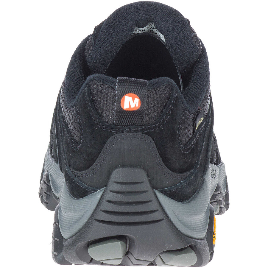 Ženski pohodniški čevlji moab 3 gore-tex črne barve