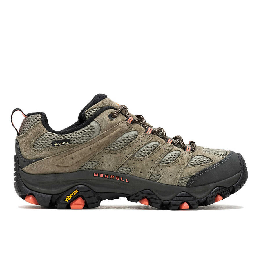 Ženski pohodniški čevlji moab 3 gore-tex olivno rjavi