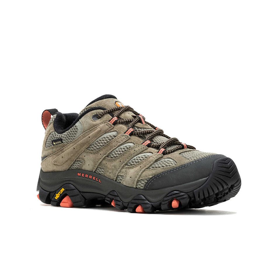 Ženski pohodniški čevlji moab 3 gore-tex olivno rjavi