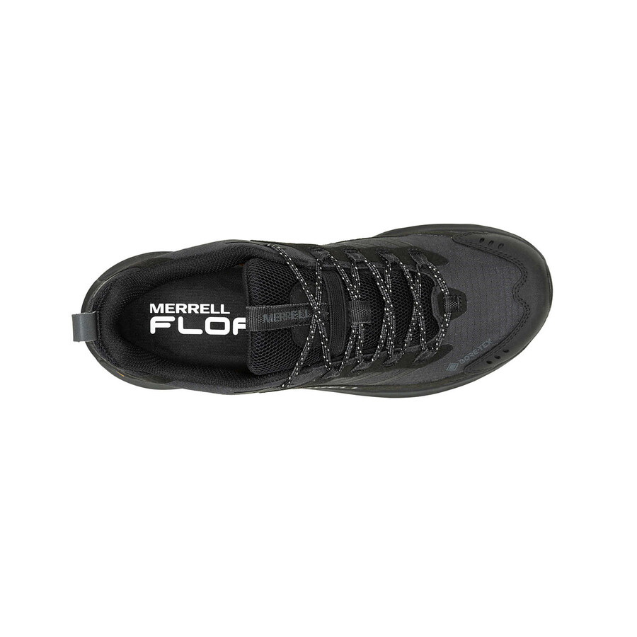 moški pohodniški čevlji moab speed 2 gore-tex črne barve