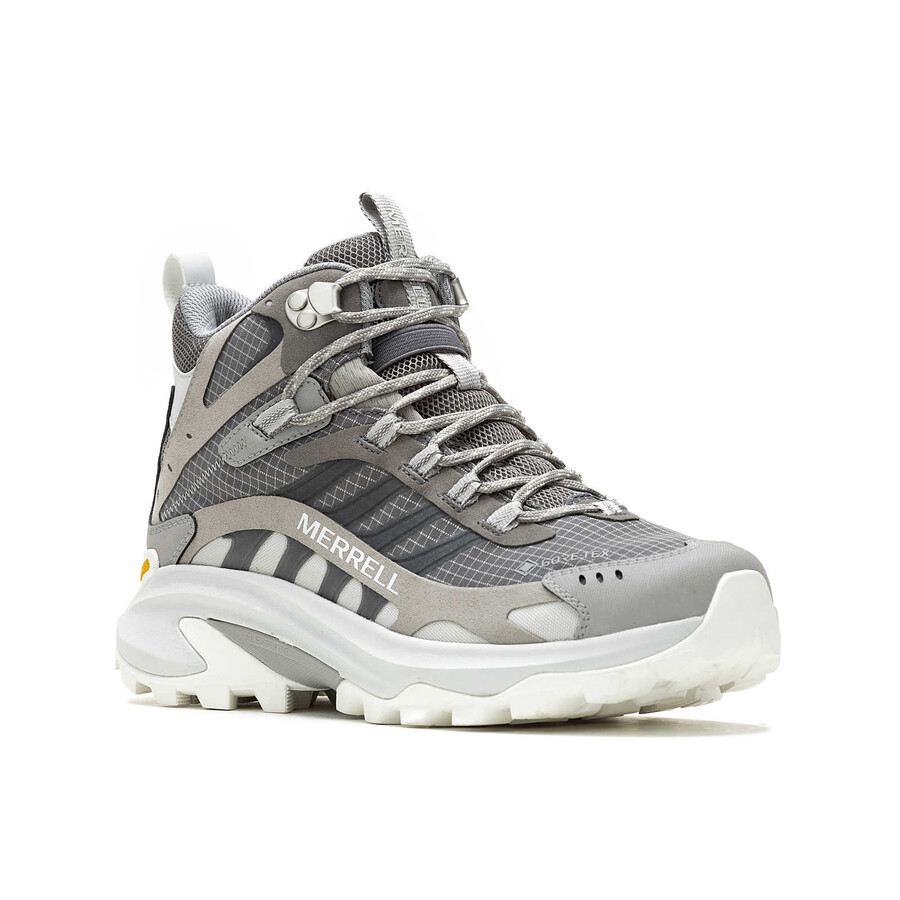 Ženski pohodniški čevlji moab speed 2 mid gore-tex ogljeno rjavi