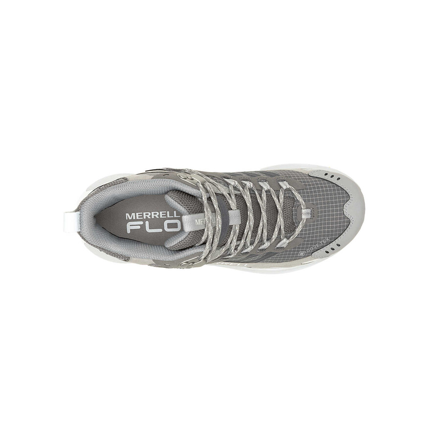 Ženski pohodniški čevlji moab speed 2 mid gore-tex ogljeno rjavi