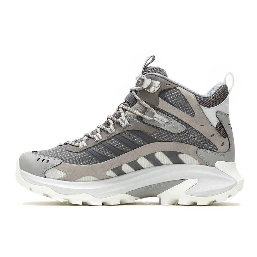 Ženski pohodniški čevlji moab speed 2 mid gore-tex ogljeno rjavi