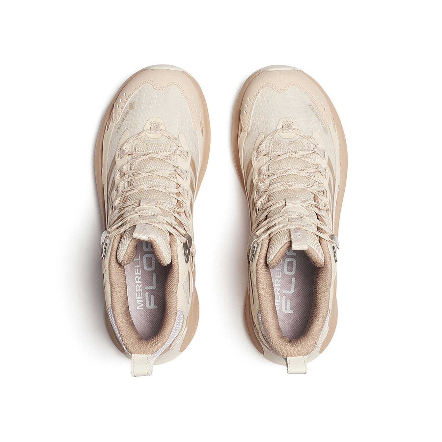 Ženski pohodniški čevlji moab speed 2 mid gore-tex nougat