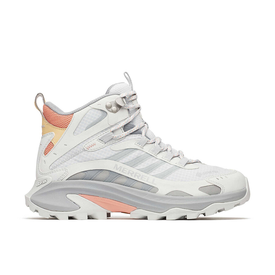 Ženski pohodniški čevlji moab speed 2 mid gore-tex sivi