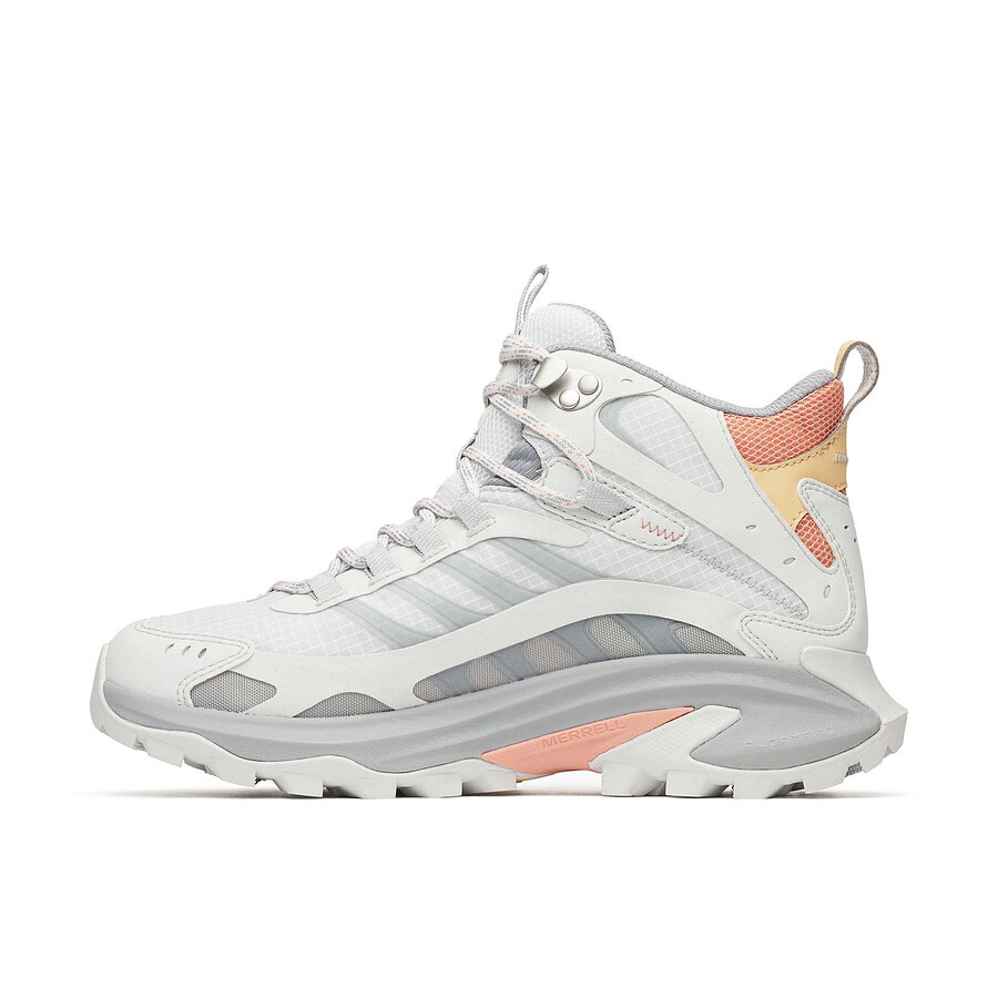 Ženski pohodniški čevlji moab speed 2 mid gore-tex sivi