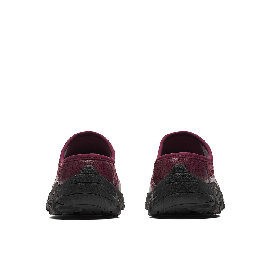 unisex moab 2 slide usnjeni tkani 1trl casual slip-on čevlji temno češnjeve barve