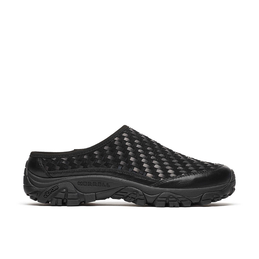 unisex moab 2 slide usnjeni tkani 1trl casual slip-on čevlji črne barve