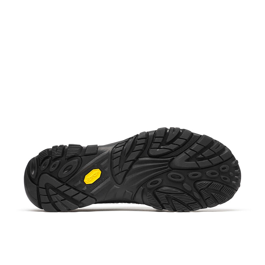 unisex moab 2 slide usnjeni tkani 1trl casual slip-on čevlji črne barve