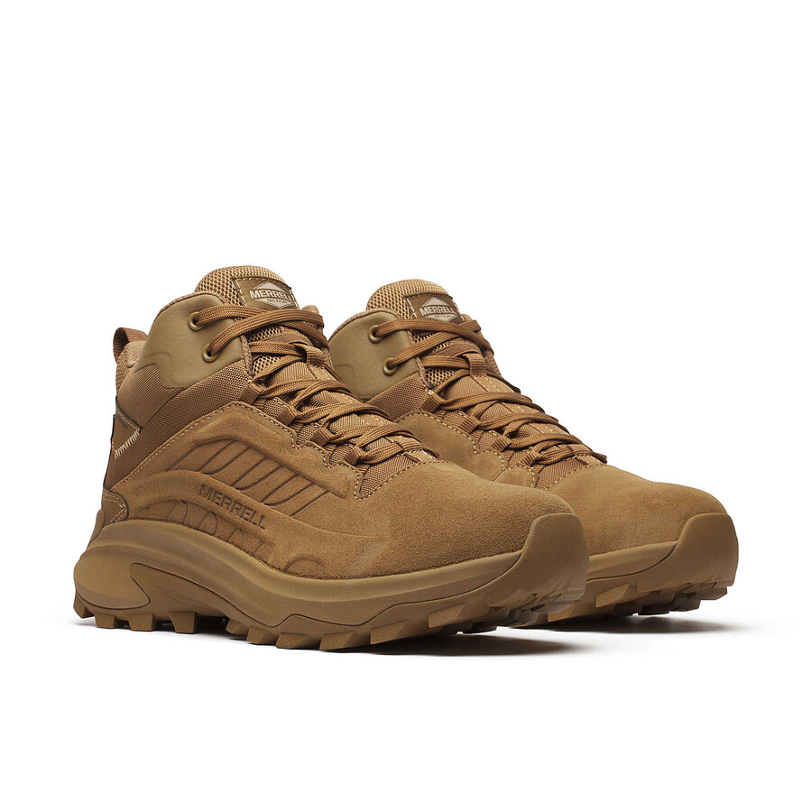 moški - moab speed 2 mid tactical waterproof - Škornji coyote