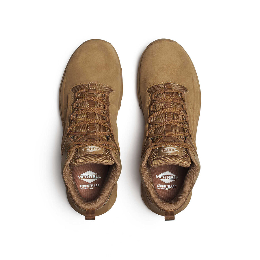 moški - moab speed 2 mid tactical waterproof - Škornji coyote