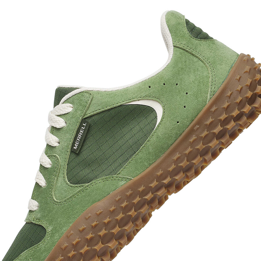 moški oviti športni čevlji sneaker temno bršljanove barve
