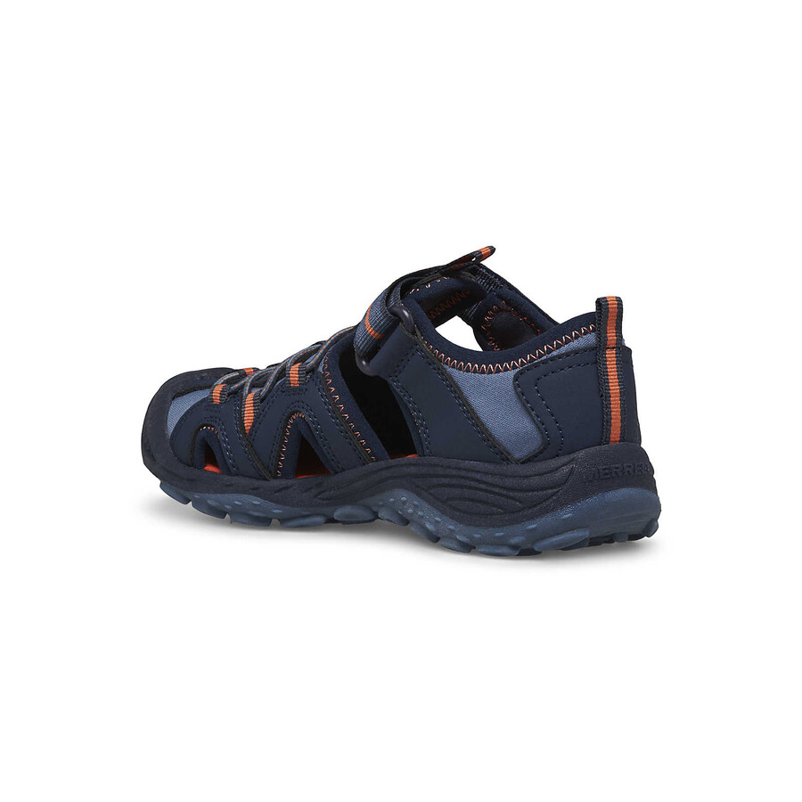 big kid - hydro 2 sandal - vodni čevlji mornarsko modrioranžni