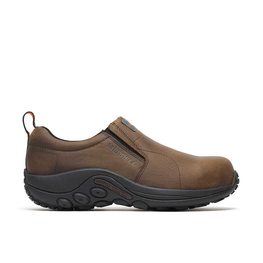 moški delovni čevlji jungle moc leather comp toe wide espresso