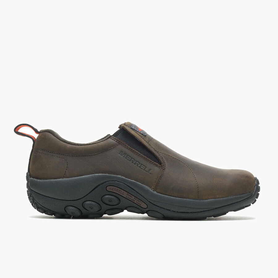 moški delovni čevlji jungle moc leather sr široke širine merrell us espresso