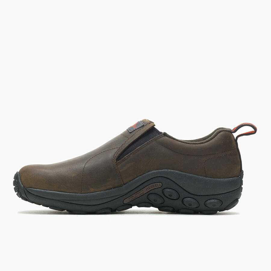 moški delovni čevlji jungle moc leather sr široke širine merrell us espresso