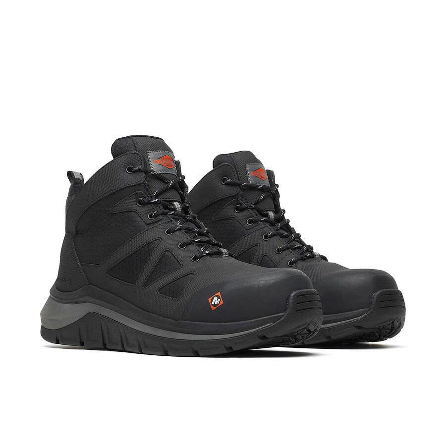 delovni čevelj fullbench speed mid iz karbonskih vlaken wolverine black