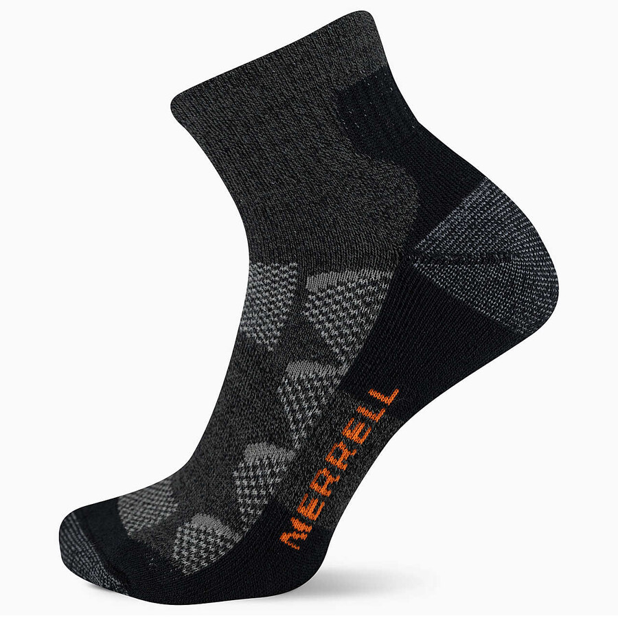 moab hiking quarter sock - nogavice oglene barve