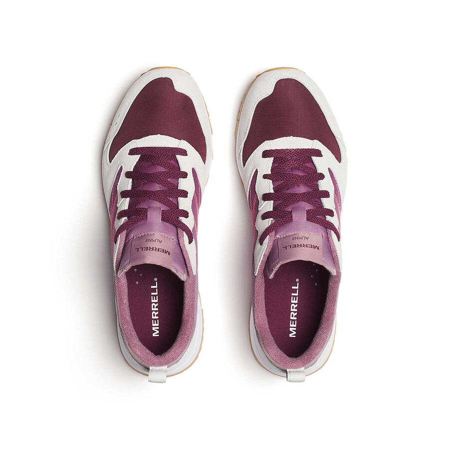 moške športne superge alpine 83 sneaker temno češnjeve barve