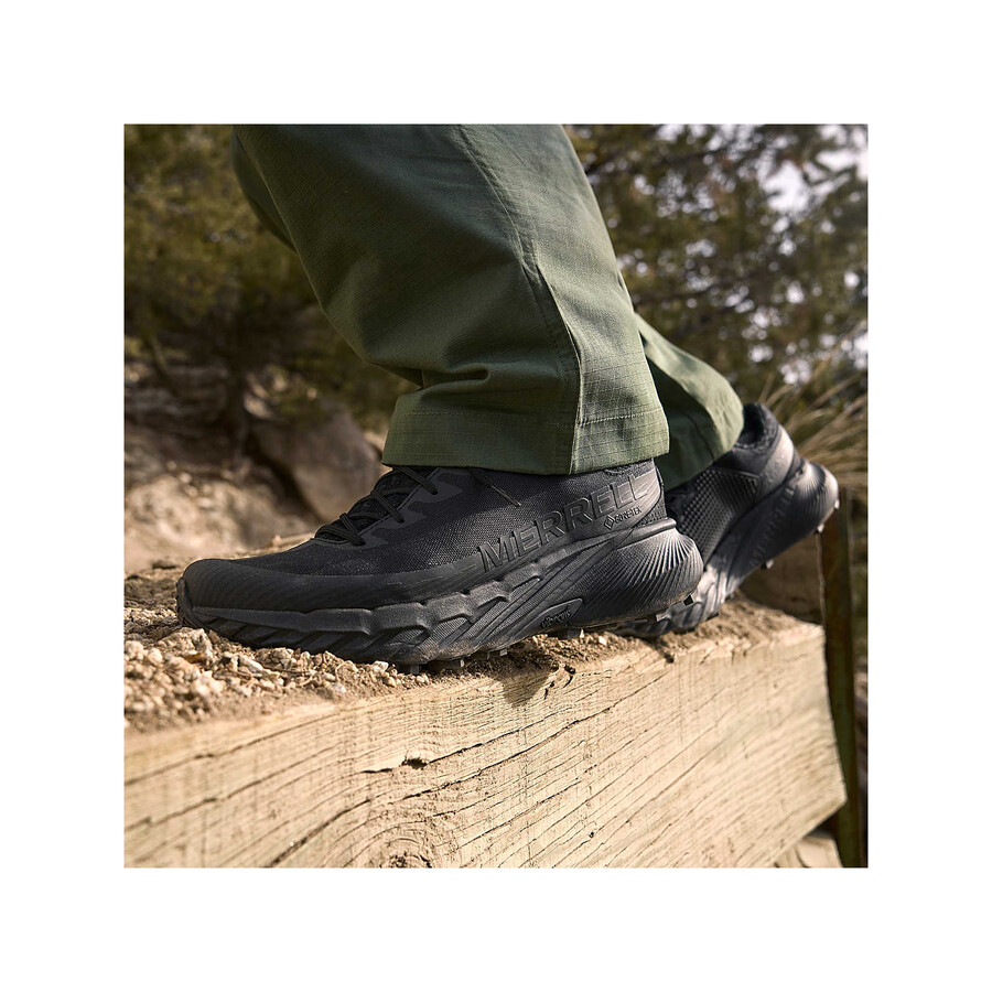 moški - agility peak 5 tactical gore-tex low - Črni čevlji