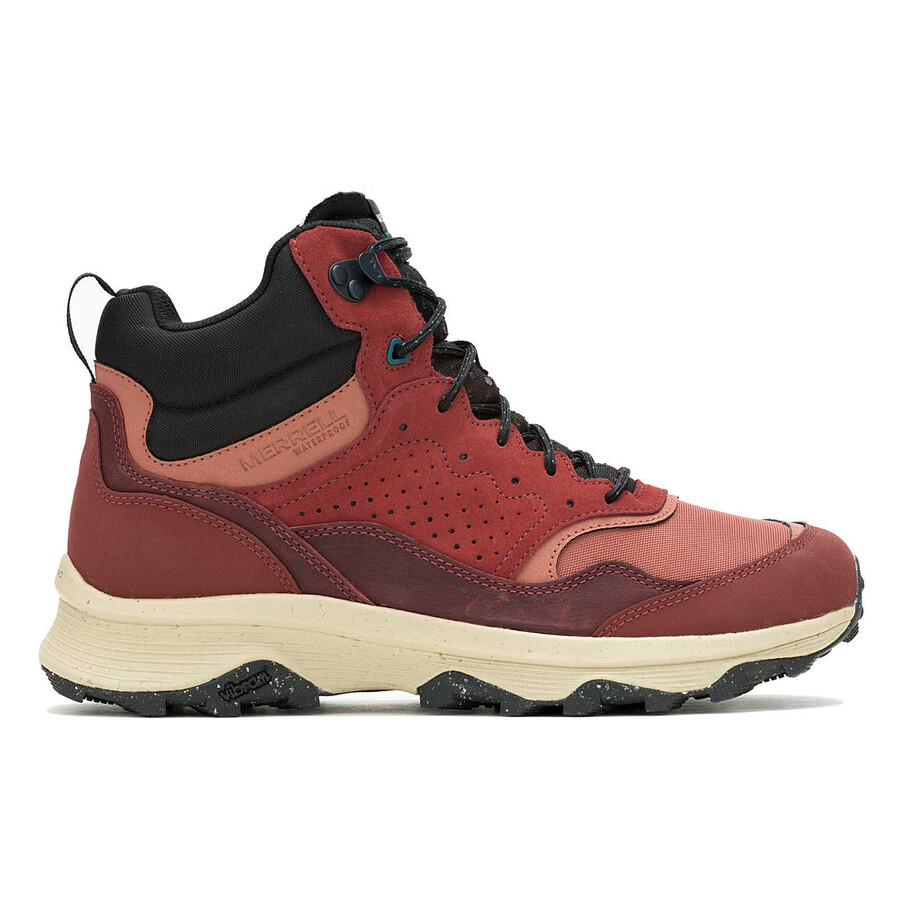 moški - speed solo mid waterproof - Škornji red oxide