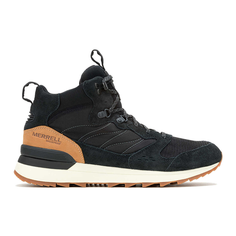 moški - alpine 83 sneaker recraft mid vodoodporni črni