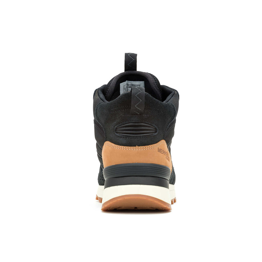 moški - alpine 83 sneaker recraft mid vodoodporni črni