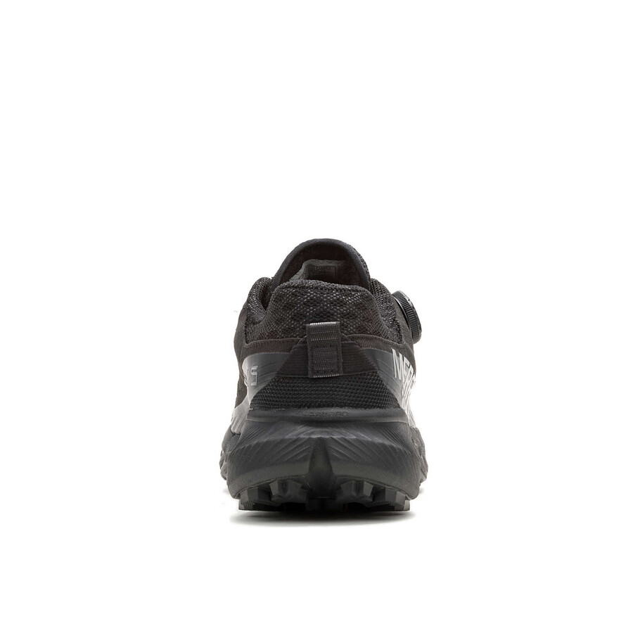moški tekaški copati agility peak 5 boa gore-tex črne barve