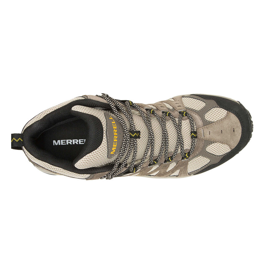 moški - accentor 3 mid waterproof - škornji boulderold gold