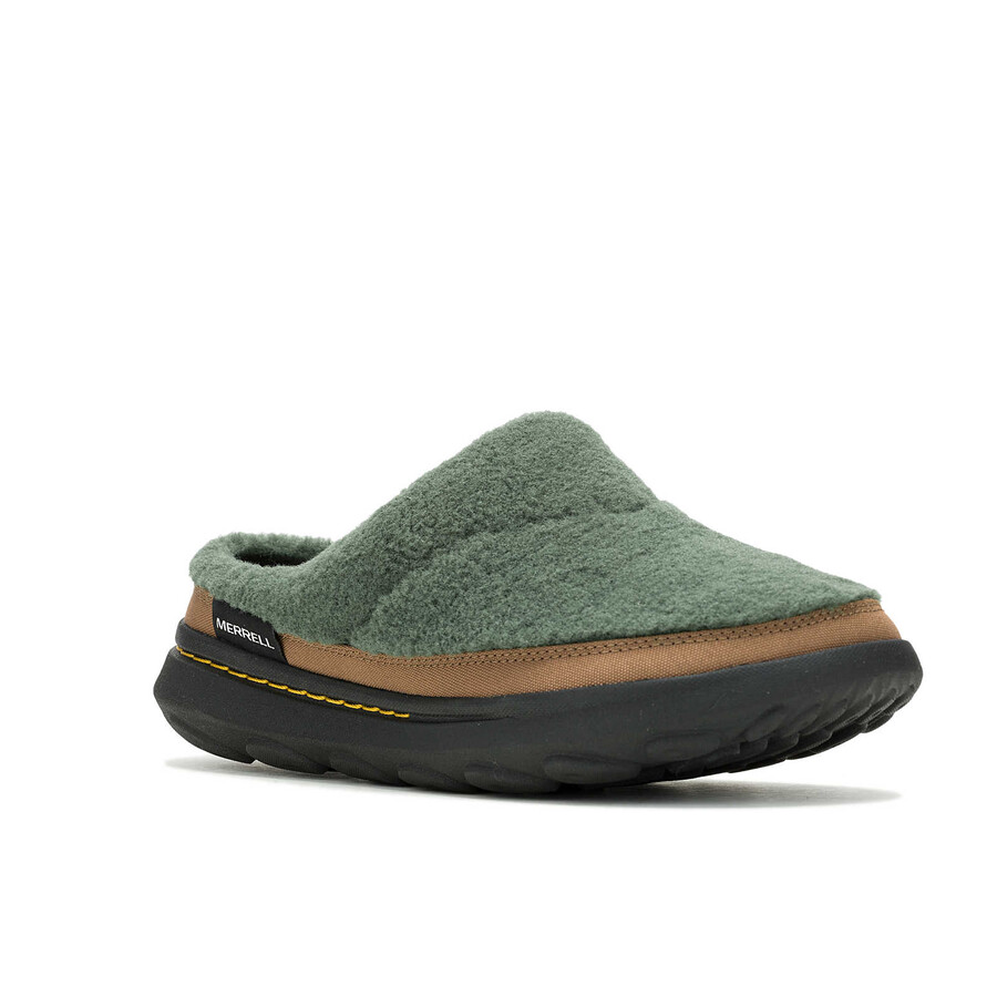 moški natikači hut moc 2 slide cozy casual slip-on viridian