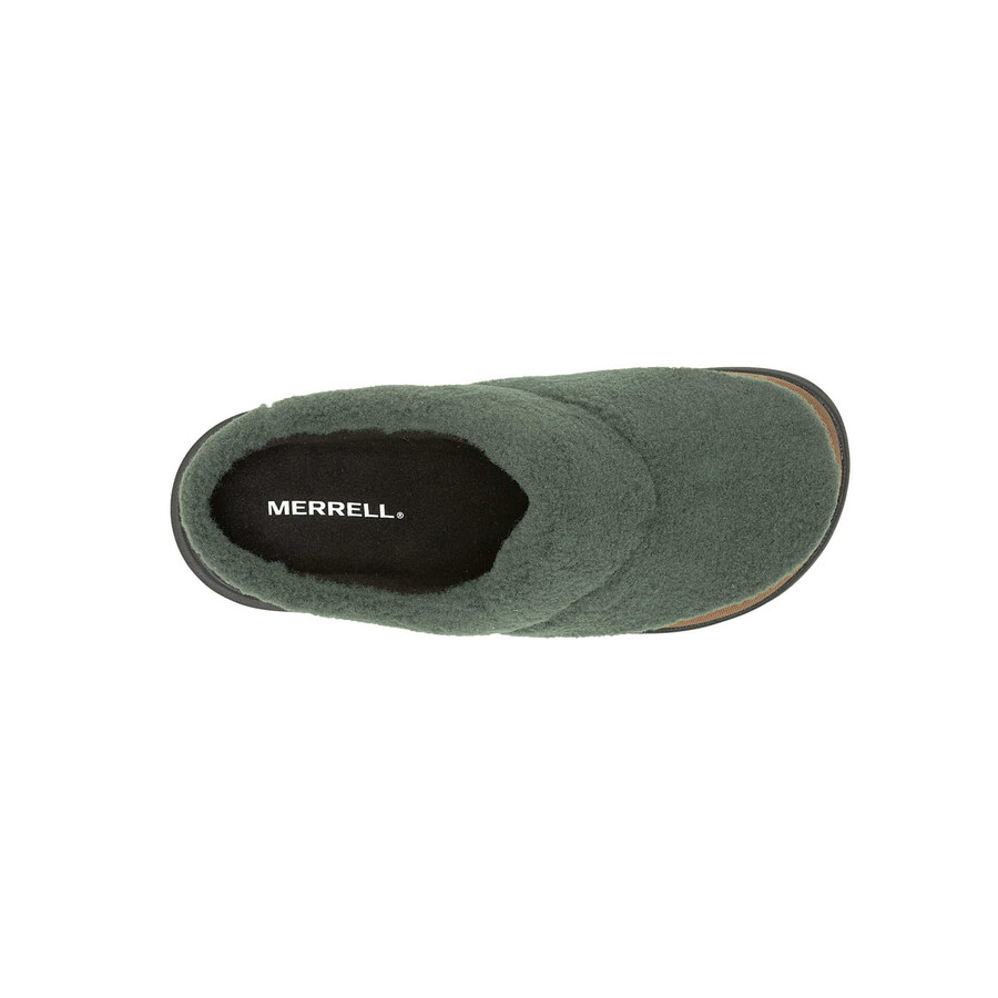 moški natikači hut moc 2 slide cozy casual slip-on viridian